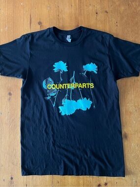 Counterparts Punk Band Alstyle Graphic 2016 Tour Tee
